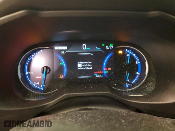 2023 Toyota RAV4 Hybrid XLE with VIN 4T3RWRFV1PU109070, listed as a Copart auction lot 45981115 with 36,375 mi miles and Salvage Title. Bid and sale history available at carsss.com. Image 9.