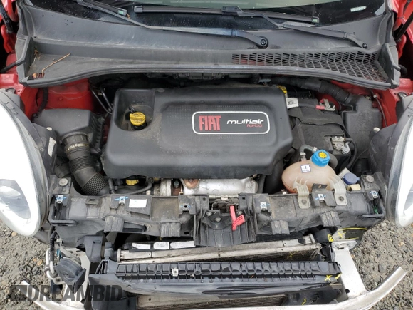 2014 FIAT 500L Easy with VIN ZFBCFABH9EZ002128, listed as a Copart auction lot 85312064 with 140,419 mi miles and Salvage Title. Bid and sale history available at carsss.com. Image 12.