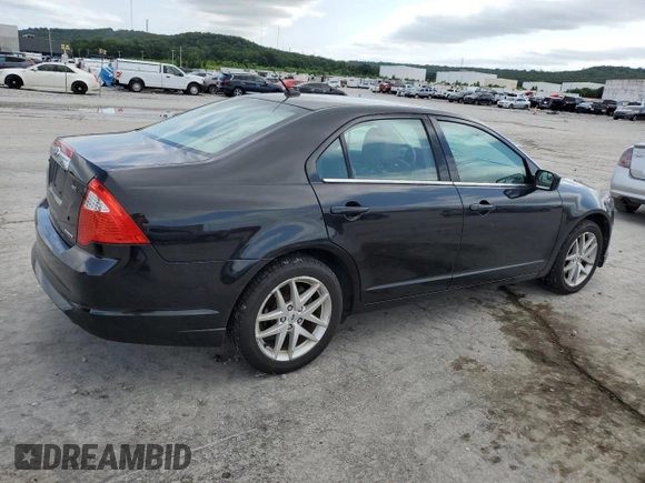 2012 Ford Fusion SEL with VIN 3FAHP0JG8CR274308, listed as a Copart auction lot 61644845 with 209,603 mi miles and Salvage title. Bid and sale history available at DreamBid. Image 3.