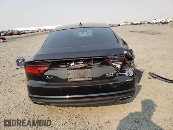2017 Audi A7 Prestige with VIN WAU22AFC9HN009902, listed as a Copart auction lot 64514343 with 39,608 mi miles. Bid and sale history available at carsss.com. Image 6.