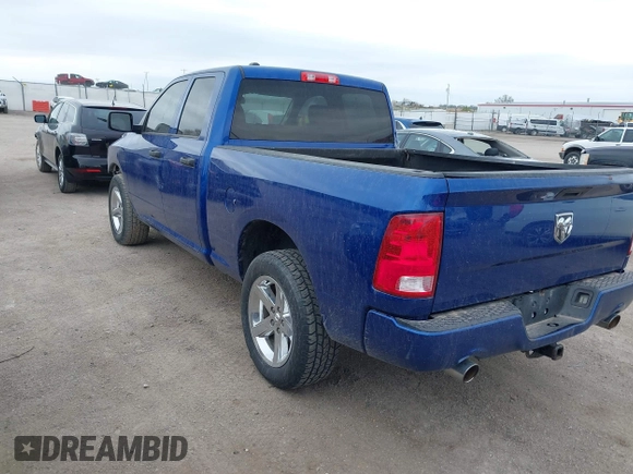 2015 Ram 1500 Express with VIN 1C6RR7FT1FS616981, listed as a IAAI auction lot 42078134 with 160,387 mi miles and . Bid and sale history available at DreamBid. Image 3.