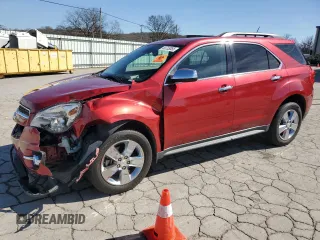 2013 Chevrolet Equinox LT with VIN 2GNFLNE33D6427338, listed as a Copart auction lot 49733055 with 138,533 mi miles and Salvage Title. Bid and sale history available at DreamBid. Image 1.