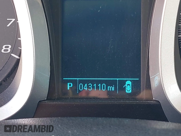 2015 Chevrolet Equinox LTZ with VIN 2GNFLDE32F6274691, listed as a IAAI auction lot 41693023 with 43,110 mi miles. Bid and sale history available at carsss.com. Image 15.