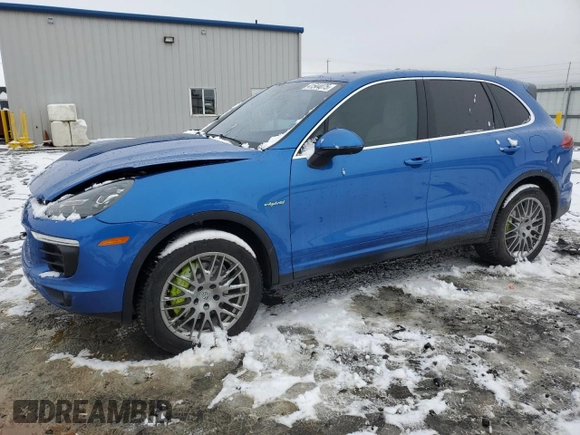 2017 Porsche Cayenne S E-Hybrid with VIN WP1AE2A2XHLA74262, listed as a Copart auction lot 41544075 with 29,837 mi miles and Salvage title. Bid and sale history available at DreamBid. Image 1.