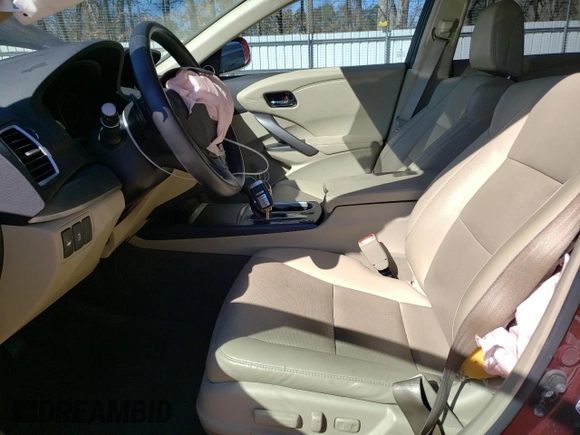 2017 Acura RDX w/Technology Pkg with VIN 5J8TB3H57HL021349, listed as a Copart auction lot 45471785 with 95,708 mi miles and Salvage Title. Bid and sale history available at carsss.com. Image 7.