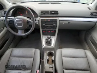 2005 Audi A4 2.0T with VIN WAUAF68E75A448109, listed as a Copart auction lot 83555214 with 252,242 mi miles and Salvage Title. Bid and sale history available at carsss.com. Image 8.