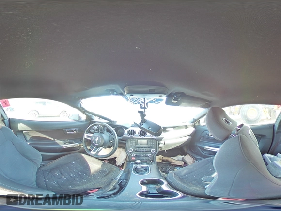 2017 Ford Mustang GT with VIN 1FA6P8CF8H5259540, listed as a Copart auction lot 84297434 with Not Provided miles and Salvage Title. Bid and sale history available at carsss.com. Image 12.