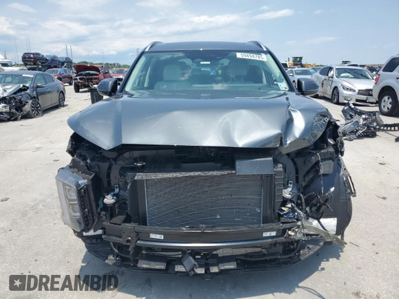 2024 Hyundai Palisade Calligraphy z VIN KM8R74GE5RU805571, wystawiony jako Copart lot #59494785 z przebiegiem 7 378 mil mil oraz Szkoda całkowita • Salvage title. Historia ofert i sprzedaży dostępna na DreamBid. Obrazek 5.