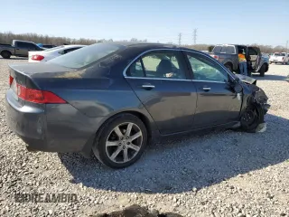 2004 Acura TSX with VIN JH4CL96854C010872, listed as a Copart auction lot 47054315 with 271,002 mi miles and Salvage Title. Bid and sale history available at carsss.com. Image 3.