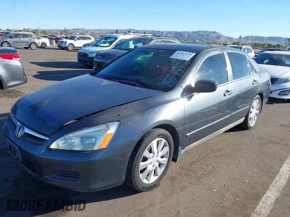 2006 Honda Accord LX с VIN 1HGCM663X6A073371, выставлен на аукционе IAAI как лот 41045294 с пробегом 229 213 миль миль и . История ставок и продаж доступна на DreamBid. Изображение 2.