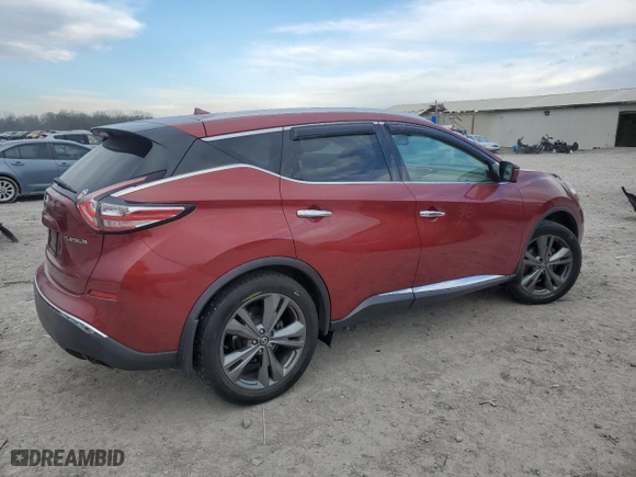 2015 Nissan Murano S with VIN 5N1AZ2MG7FN287664, listed as a Copart auction lot 48068905 with 159,654 mi miles and Clean Title. Bid and sale history available at carsss.com. Image 3.