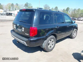 2005 Honda Pilot EX-L with RES with VIN 5FNYF18665B023730, listed as a IAAI auction lot 41989012 with 202,022 mi miles. Bid and sale history available at carsss.com. Image 4.