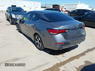 2020 Nissan Sentra SV with VIN 3N1AB8CV0LY311798, listed as a IAAI auction lot 41759594 with 53,487 mi miles and . Bid and sale history available at DreamBid. Image 3.