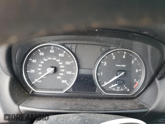 2010 BMW 1 Series 128i with VIN WBAUL7C54AVJ77712, listed as a Copart auction lot 83158294 with Not provided miles and Salvage title. Bid and sale history available at DreamBid. Image 9.
