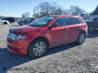 2010 Ford Edge Sport with VIN 2FMDK4AC4ABA17472, listed as a Copart auction lot 41753415 with 218,641 mi miles and Salvage Title. Bid and sale history available at carsss.com. Image 1.