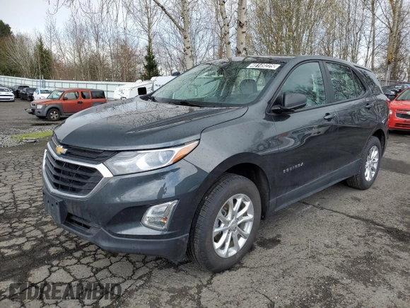 2020 Chevrolet Equinox LS z VIN 2GNAX5EV0L6201871, wystawiony jako Copart lot #48149225 z przebiegiem 102 373 mil mil oraz Czysty tytuł • Clean title. Historia ofert i sprzedaży dostępna na DreamBid. Obrazek 1.