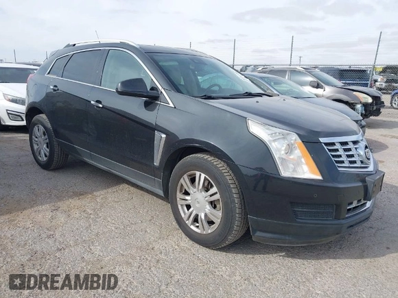 2013 Cadillac SRX Luxury Collection with VIN 3GYFNCE33DS617143, listed as a IAAI auction lot 41876084 with 102,512 mi miles. Bid and sale history available at carsss.com. Image 1.