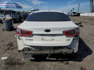 2014 Kia Optima Hybrid LX with VIN KNAGM4AD8E5076858, listed as a Copart auction lot 75870054 with 140,844 mi miles and Salvage Title. Bid and sale history available at carsss.com. Image 6.
