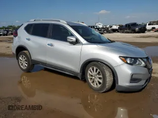 2019 Nissan Rogue SV with VIN 5N1AT2MTXKC827495, listed as a Copart auction lot 50581435 with 103,692 mi miles and Salvage Title. Bid and sale history available at carsss.com. Image 4.