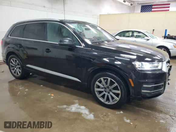 2018 Audi Q7 Premium with VIN WA1AHAF79JD007380, listed as a Copart auction lot 45970245 with 180,902 mi miles and Clean title. Bid and sale history available at DreamBid. Image 4.