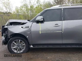 2018 Infiniti QX80 with VIN JN8AZ2NFXJ9664942, listed as a IAAI auction lot 41817171 with 126,294 mi miles. Bid and sale history available at carsss.com. Image 18.