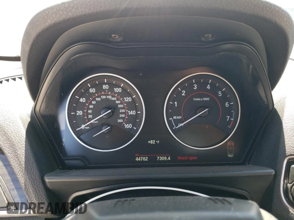 2016 BMW 2 Series 228i xDrive with VIN WBA1L9C59GV325604, listed as a Copart auction lot 49372204 with 44,762 mi miles. Bid and sale history available at carsss.com. Image 9.
