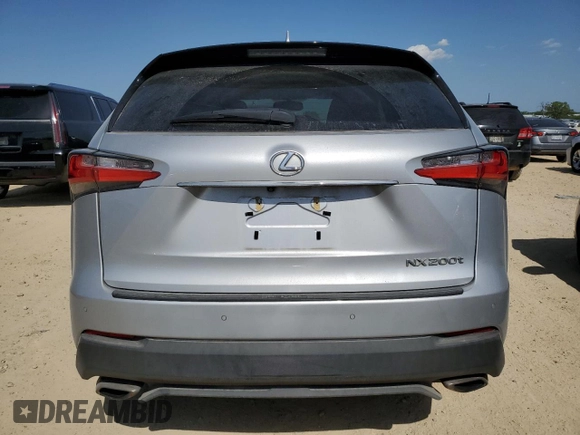 2017 Lexus NX 200t with VIN JTJYARBZ9H2071498, listed as a Copart auction lot 52145635 with 62,411 mi miles and Clean title. Bid and sale history available at DreamBid. Image 6.