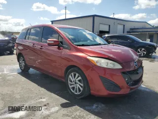 2015 Mazda 5 Sport with VIN JM1CW2BL5F0185881, listed as a Copart auction lot 53621165 with 163,762 mi miles and Salvage Title. Bid and sale history available at carsss.com. Image 4.
