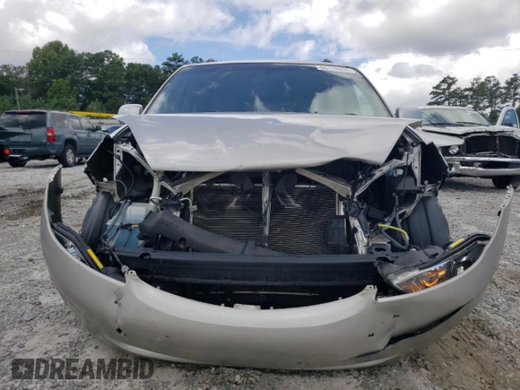 2010 Toyota Sienna XLE with VIN 5TDYK4CC5AS340124, listed as a Copart auction lot 66178854 with 99,485 mi miles and Salvage Title. Bid and sale history available at carsss.com. Image 5.