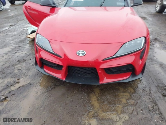 2024 Toyota GR Supra 3.0 with VIN WZ1DB0G05RW066637, listed as a IAAI auction lot 41572854 with NaN miles. Bid and sale history available at carsss.com. Image 12.