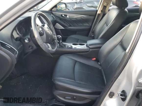 2017 Infiniti Q50 2.0t Premium with VIN JN1CV7AR7HM682645, listed as a Copart auction lot 83334894 with 0 mi miles and Salvage Title. Bid and sale history available at carsss.com. Image 7.