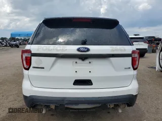 2016 Ford Utility Police Interceptor with VIN 1FM5K8AR6GGD31450, listed as a Copart auction lot 74237674 with 51,949 mi miles and Salvage Title. Bid and sale history available at carsss.com. Image 6.