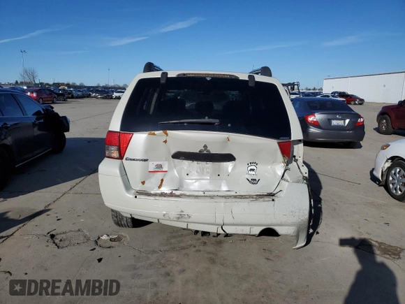 2007 Mitsubishi Endeavor LS with VIN 4A4MN21S17E080929, listed as a Copart auction lot 86612744 with 132,089 mi miles and Salvage Title. Bid and sale history available at carsss.com. Image 6.