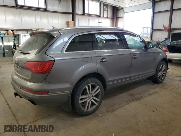 2012 Audi Q7 with VIN WA1VGCFE7CD004348, listed as a Copart auction lot 42711205 with 275,042 mi miles and Salvage title. Bid and sale history available at DreamBid. Image 3.