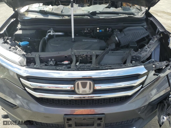 2017 Honda Pilot Touring with VIN 5FNYF6H93HB052002, listed as a Copart auction lot 50740585 with 0 mi miles and Salvage Title. Bid and sale history available at carsss.com. Image 12.