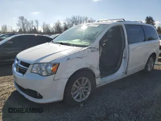 2019 Dodge Grand Caravan SXT with VIN 2C4RDGCG9KR656400, listed as a Copart auction lot 48322325 with Not Provided miles and Salvage Title. Bid and sale history available at DreamBid. Image 1.