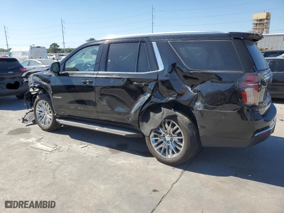 2024 Chevrolet Tahoe LT with VIN 1GNSCNKD0RR175992, listed as a Copart auction lot 75523204 with 8,155 mi miles and Salvage Title. Bid and sale history available at carsss.com. Image 2.