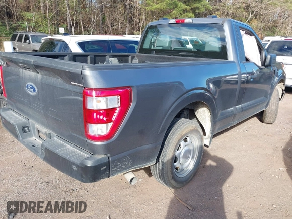 2023 Ford F-150 XL with VIN 1FTMF1C51PKF88079, listed as a IAAI auction lot 40824745 with 41,398 mi miles and . Bid and sale history available at carsss.com. Image 4.