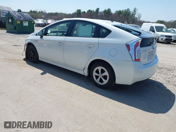 2015 Toyota Prius Four with VIN JTDKN3DU5F1907662, listed as a IAAI auction lot 42048565 with 84,458 mi miles. Bid and sale history available at carsss.com. Image 3.