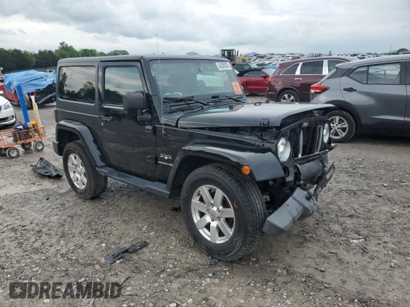 2018 Jeep Wrangler Sahara with VIN 1C4AJWBG2JL852087, listed as a Copart auction lot 54380935 with 49,287 mi miles and Salvage title. Bid and sale history available at DreamBid. Image 4.