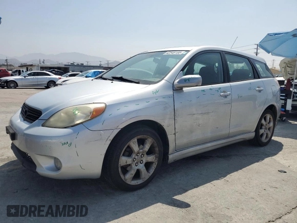 2006 Toyota Matrix STD with VIN 2T1KR32EX6C564990, listed as a Copart auction lot 62548155 with 204,154 mi miles and Salvage title. Bid and sale history available at DreamBid. Image 1.