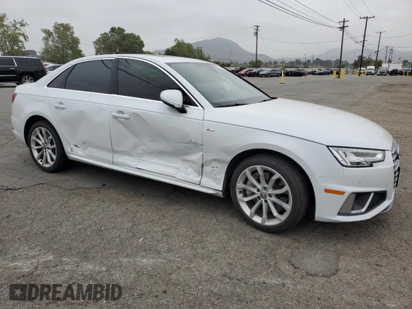 2019 Audi A4 Premium Plus z VIN WAUENAF49KN016496, wystawiony jako Copart lot #53193915 z przebiegiem 57 013 mil mil oraz Szkoda całkowita • Salvage title. Historia ofert i sprzedaży dostępna na DreamBid. Obrazek 4.