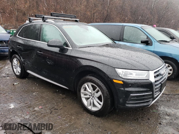 2020 Audi Q5 Premium with VIN WA1ANAFY7L2045884, listed as a Copart auction lot 72488902 with 34,008 mi miles. Bid and sale history available at carsss.com. Image 4.