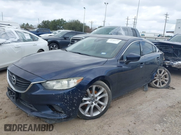 2017 Mazda Mazda6 Touring with VIN JM1GL1V54H1107722, listed as a IAAI auction lot 41521257 with 142,129 mi miles. Bid and sale history available at carsss.com. Image 18.