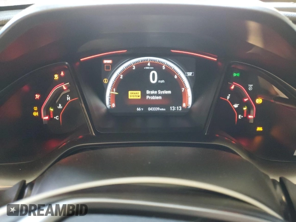 2018 Honda Civic Type R Touring z VIN SHHFK8G78JU203628, wystawiony jako Copart lot #52239215 z przebiegiem 43 339 mil mil oraz Szkoda całkowita • Salvage title. Historia ofert i sprzedaży dostępna na DreamBid. Obrazek 9.