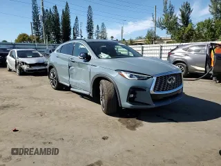 2024 Infiniti QX55 Luxe with VIN 3PCAJ5JR6RF113316, listed as a Copart auction lot 42184715 with 4,172 mi miles and Non Repairable. Bid and sale history available at DreamBid. Image 12.