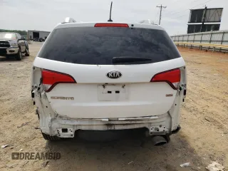 2014 Kia Sorento LX with VIN 5XYKTDA61EG464118, listed as a Copart auction lot 54347215 with 161,369 mi miles and Salvage Title. Bid and sale history available at carsss.com. Image 6.