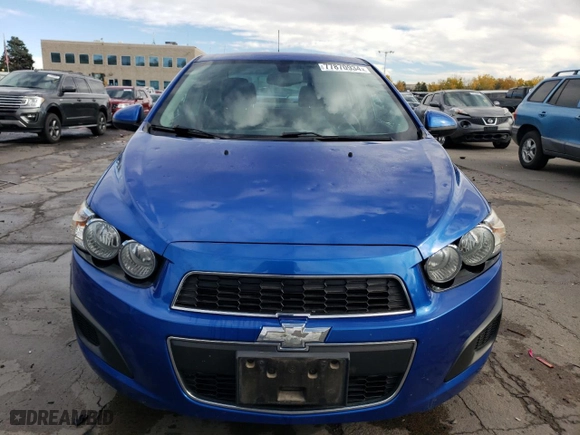 2016 Chevrolet Sonic LT with VIN 1G1JC5SB2G4180570, listed as a Copart auction lot 77870934 with 74,626 mi miles and Salvage Title. Bid and sale history available at carsss.com. Image 5.