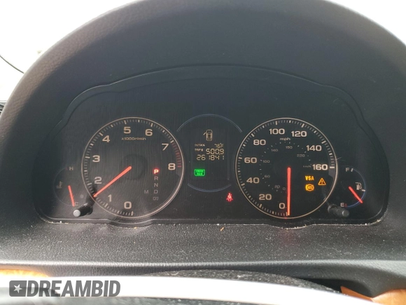 2005 Acura TSX with VIN JH4CL96845C009441, listed as a Copart auction lot 61310015 with 261,841 mi miles and Clean title. Bid and sale history available at DreamBid. Image 9.