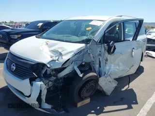 2014 Nissan Quest S with VIN JN8AE2KP6E9106763, listed as a IAAI auction lot 41844397 with 71,342 mi miles and . Bid and sale history available at DreamBid. Image 6.